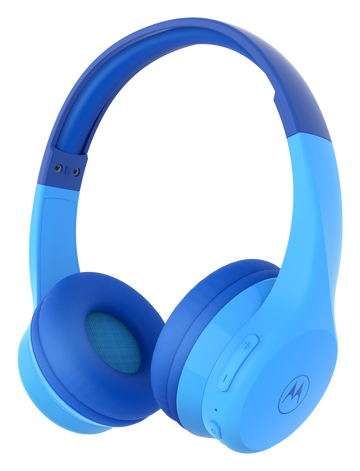 Motorola MOTO JR300 KIDS Wireless Headphones with Kids’ Safe Volume Limit